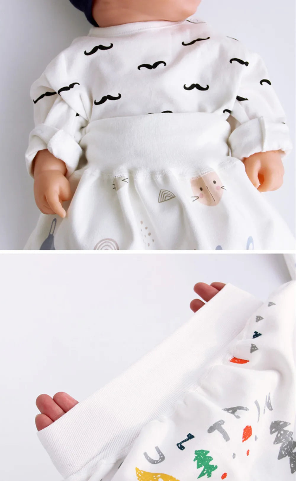 Jupe-culotte imperméable pour bébé