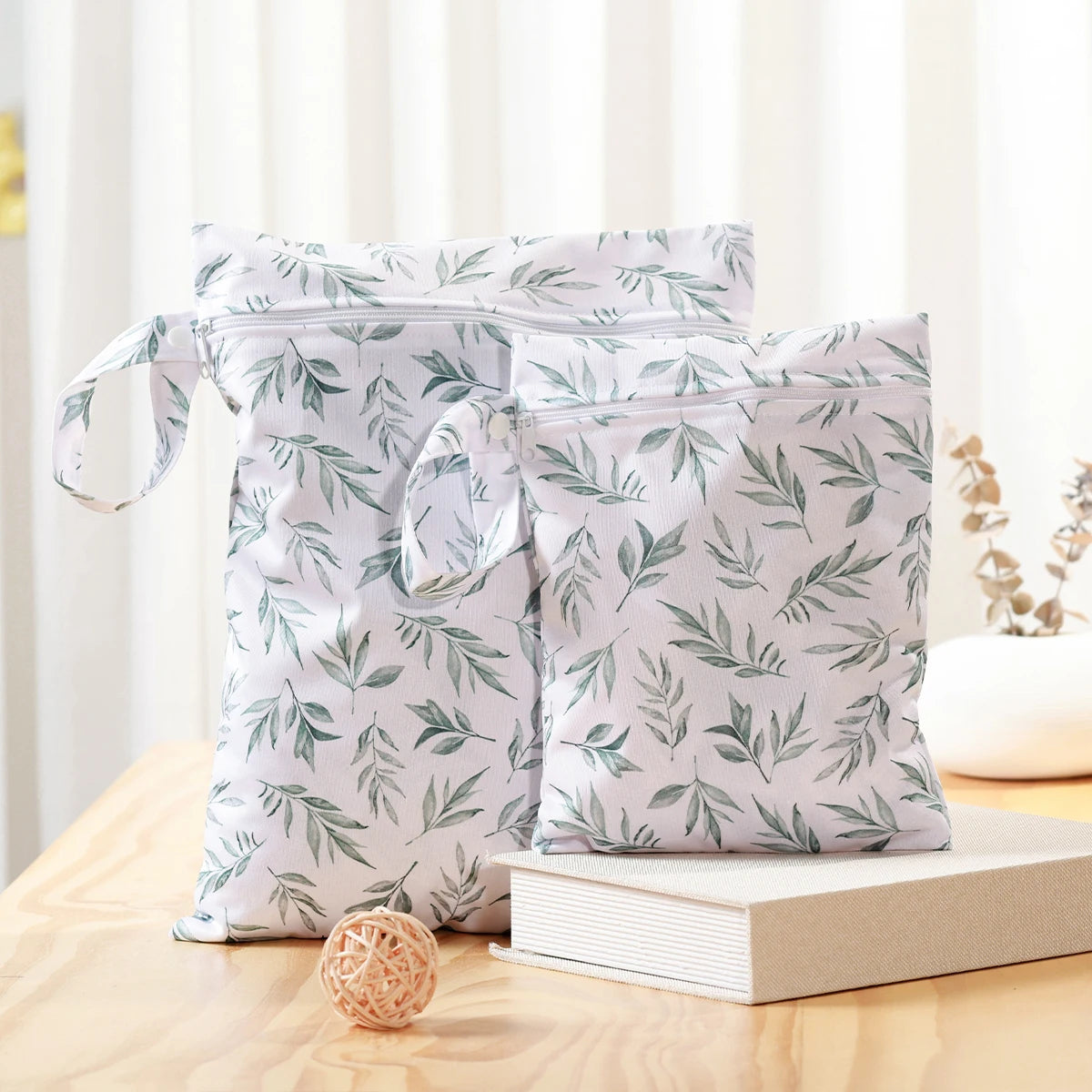 Sac à langer pour bébé pour cosmétiques, lingettes et accessoires 2 en 1, comme kit de soins pour bébé