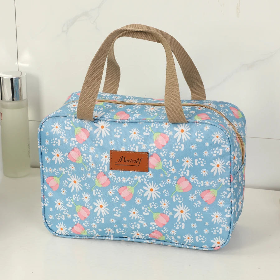 Sac a langer fleuri