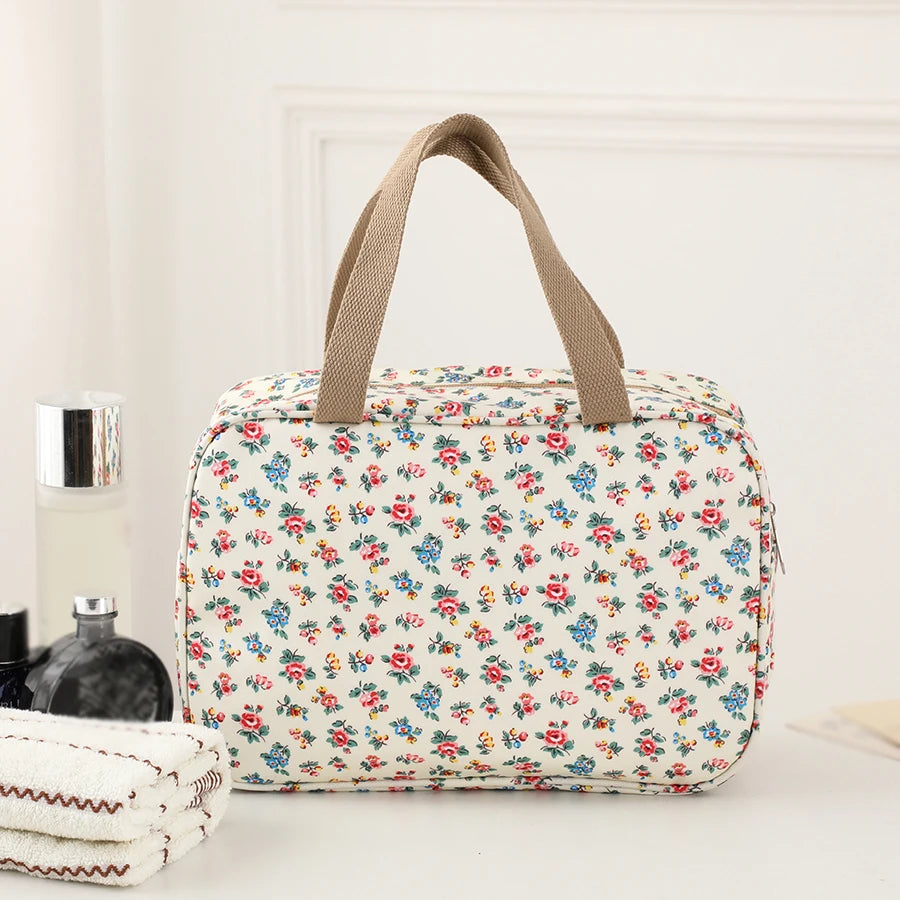 Sac a langer fleuri