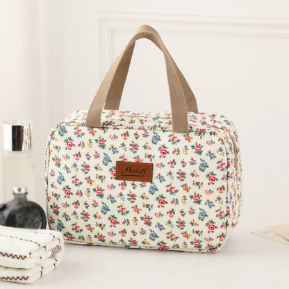 Floral diaper bag