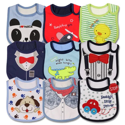 Bavoir bébé, 9 Pcs