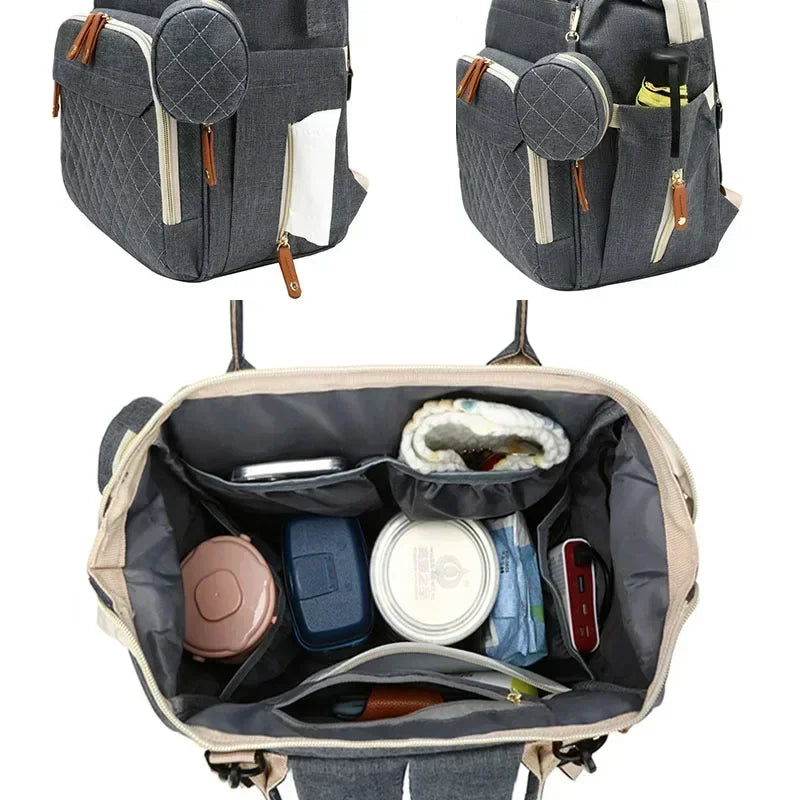 Sac à dos à langer USB