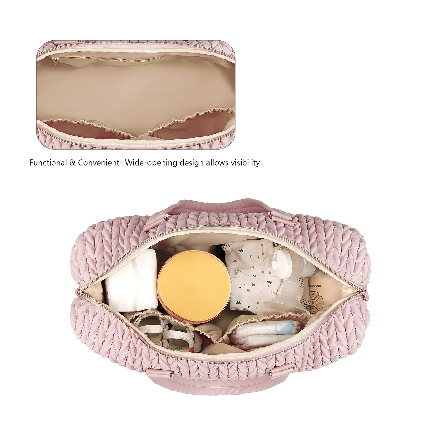 Sac à langer grande capacité