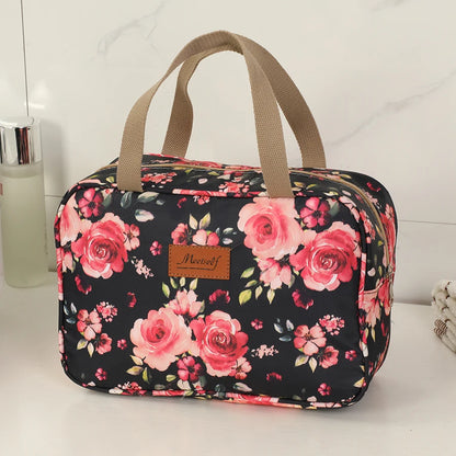 Floral diaper bag