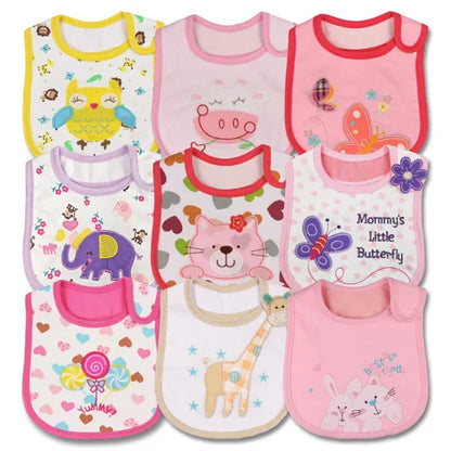 Bavoir bébé, 9 Pcs