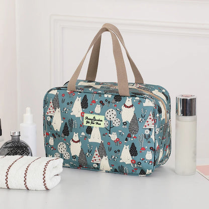 Floral diaper bag