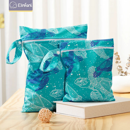 Sac à langer pour bébé pour cosmétiques, lingettes et accessoires 2 en 1, comme kit de soins pour bébé