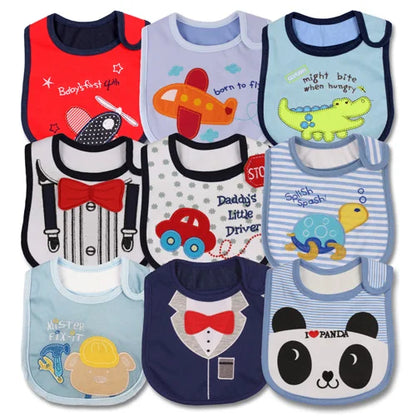 Bavoir bébé, 9 Pcs