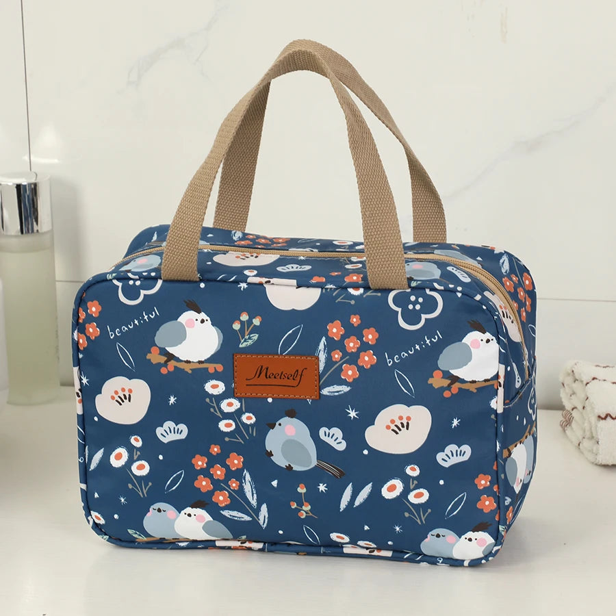 Floral diaper bag