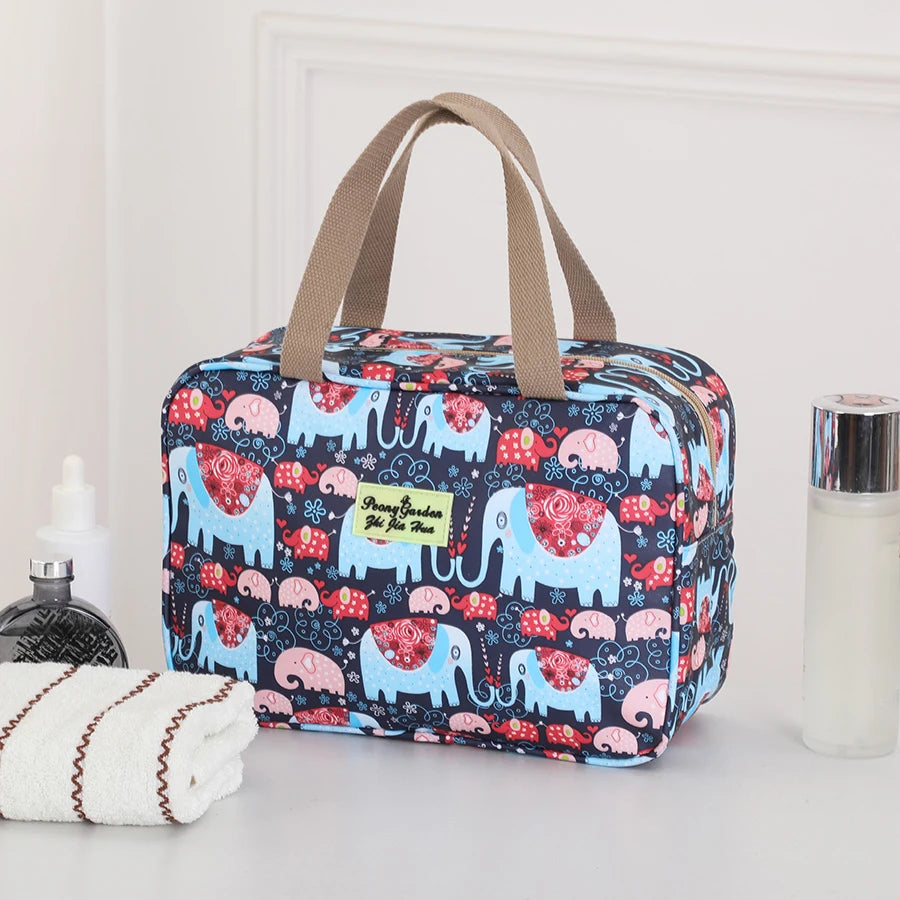 Floral diaper bag