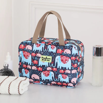 Floral diaper bag