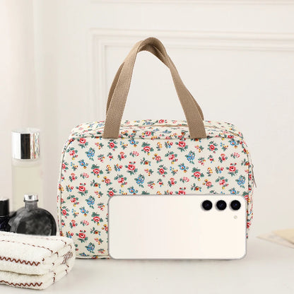 Floral diaper bag