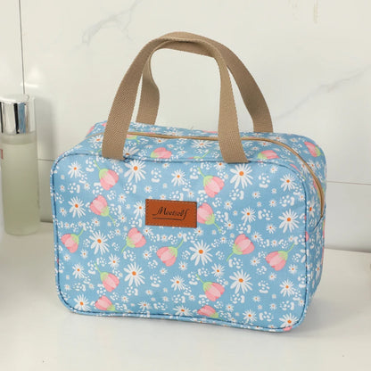 Floral diaper bag