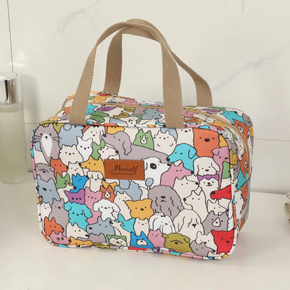 Floral diaper bag
