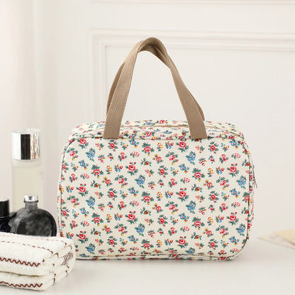 Floral diaper bag