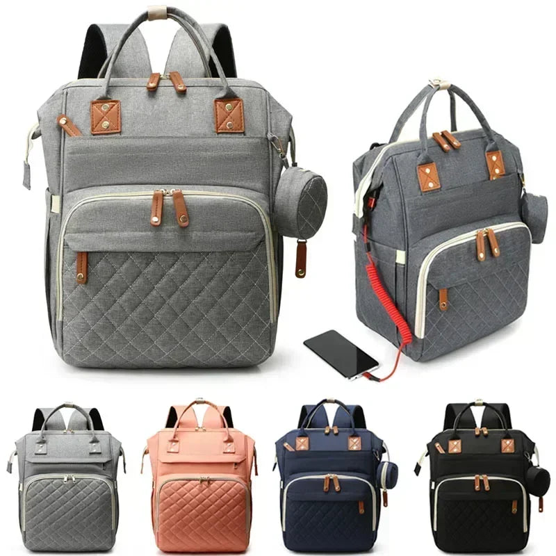 Sac à dos à langer USB