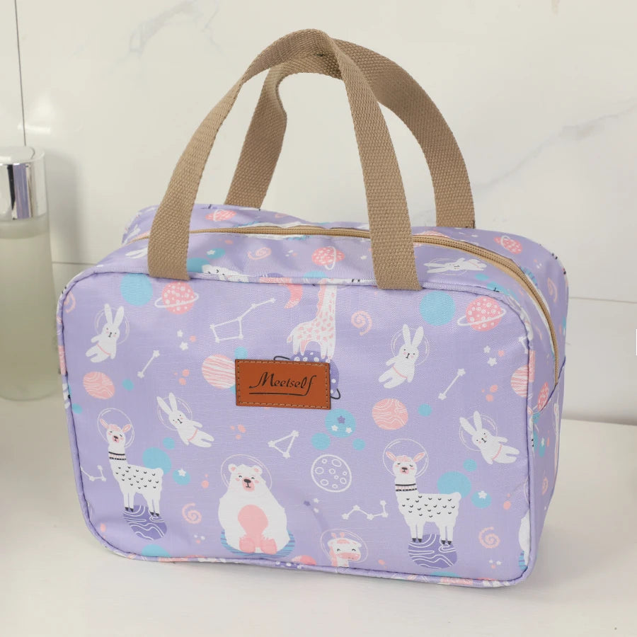 Floral diaper bag