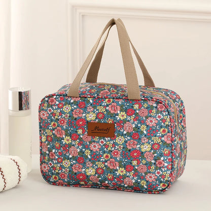 Floral diaper bag