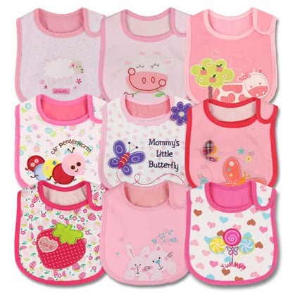 Bavoir bébé, 9 Pcs