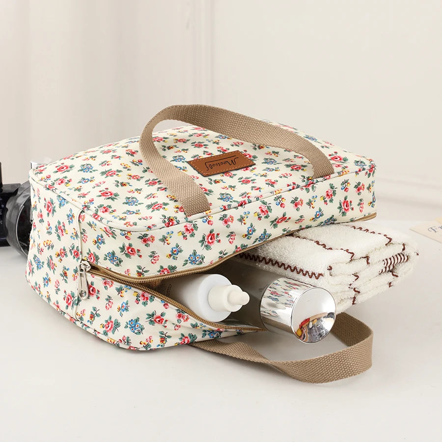 Floral diaper bag