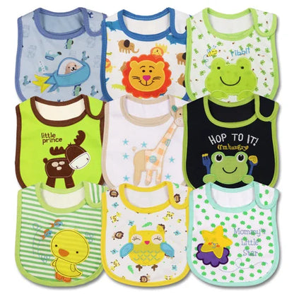 Bavoir bébé, 9 Pcs