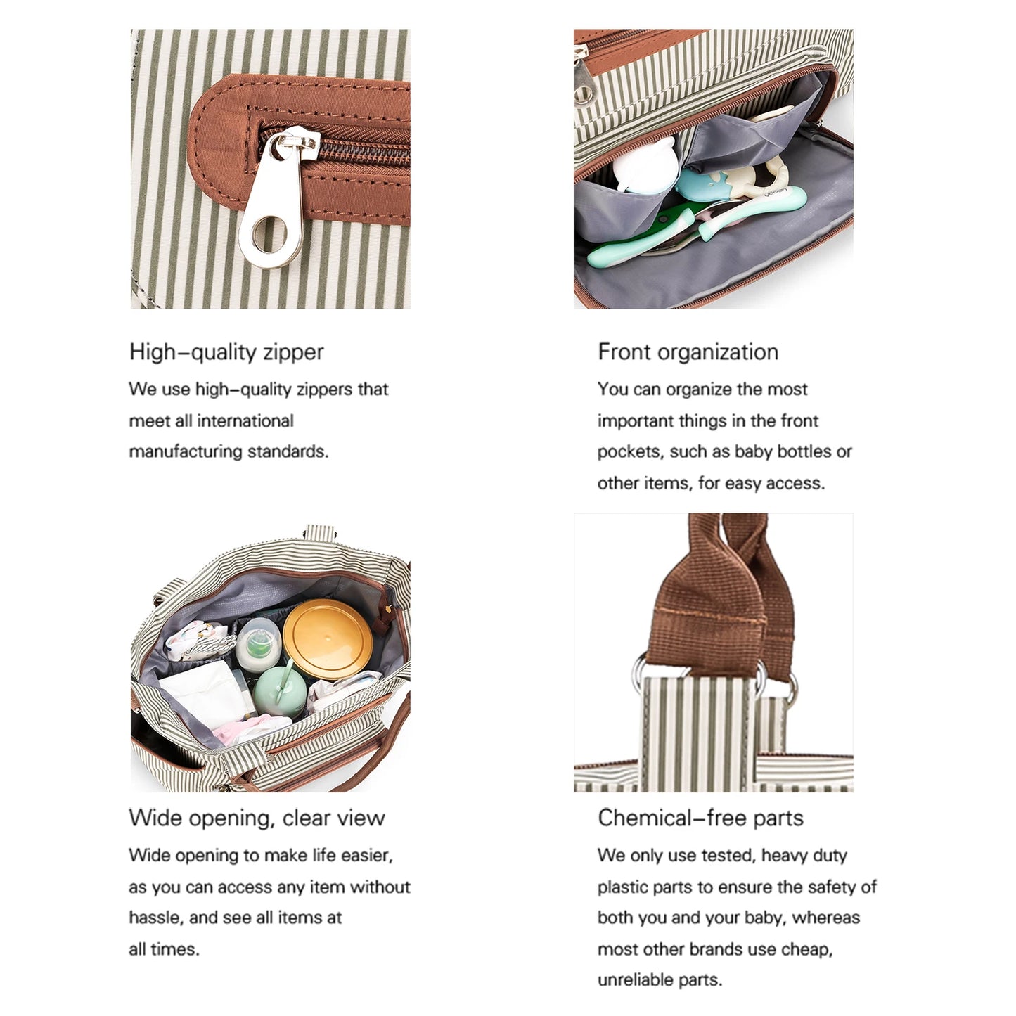 Sac a langer 5 pièces